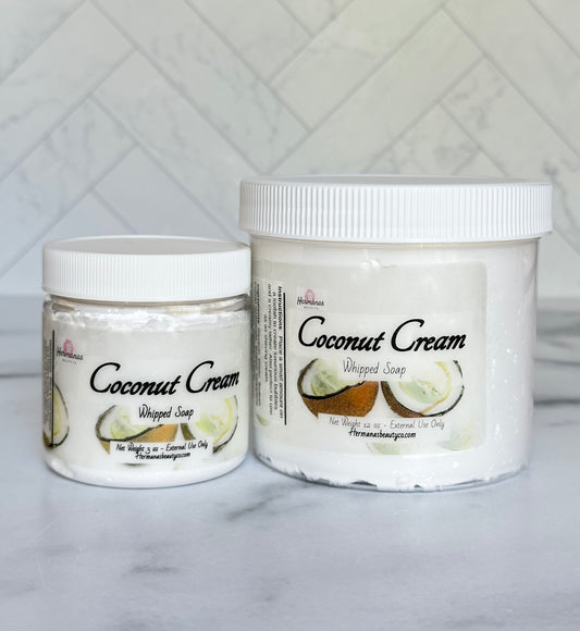 Coconut Cream Whipped Soap