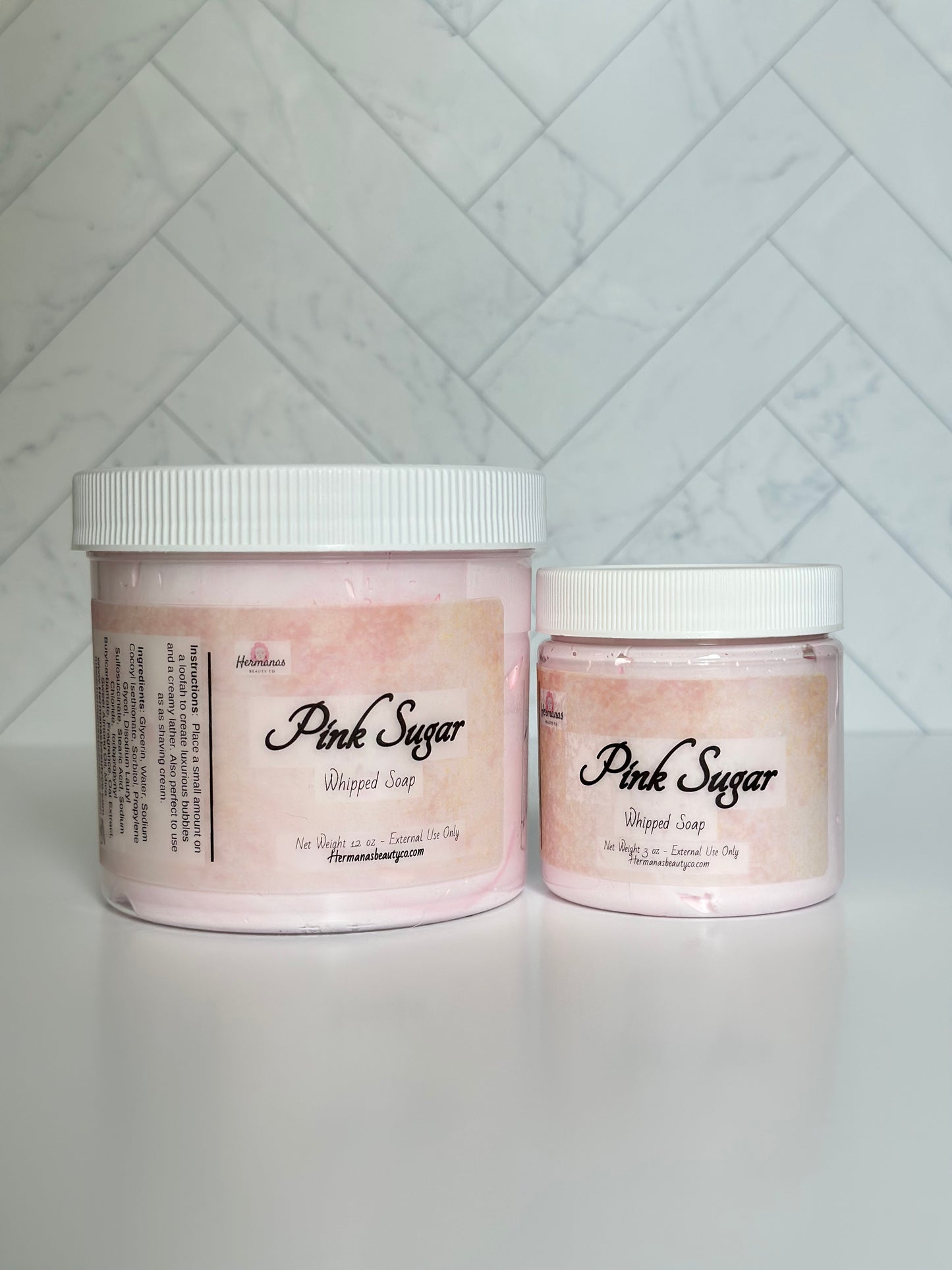 Pink Sugar Whipped Soap