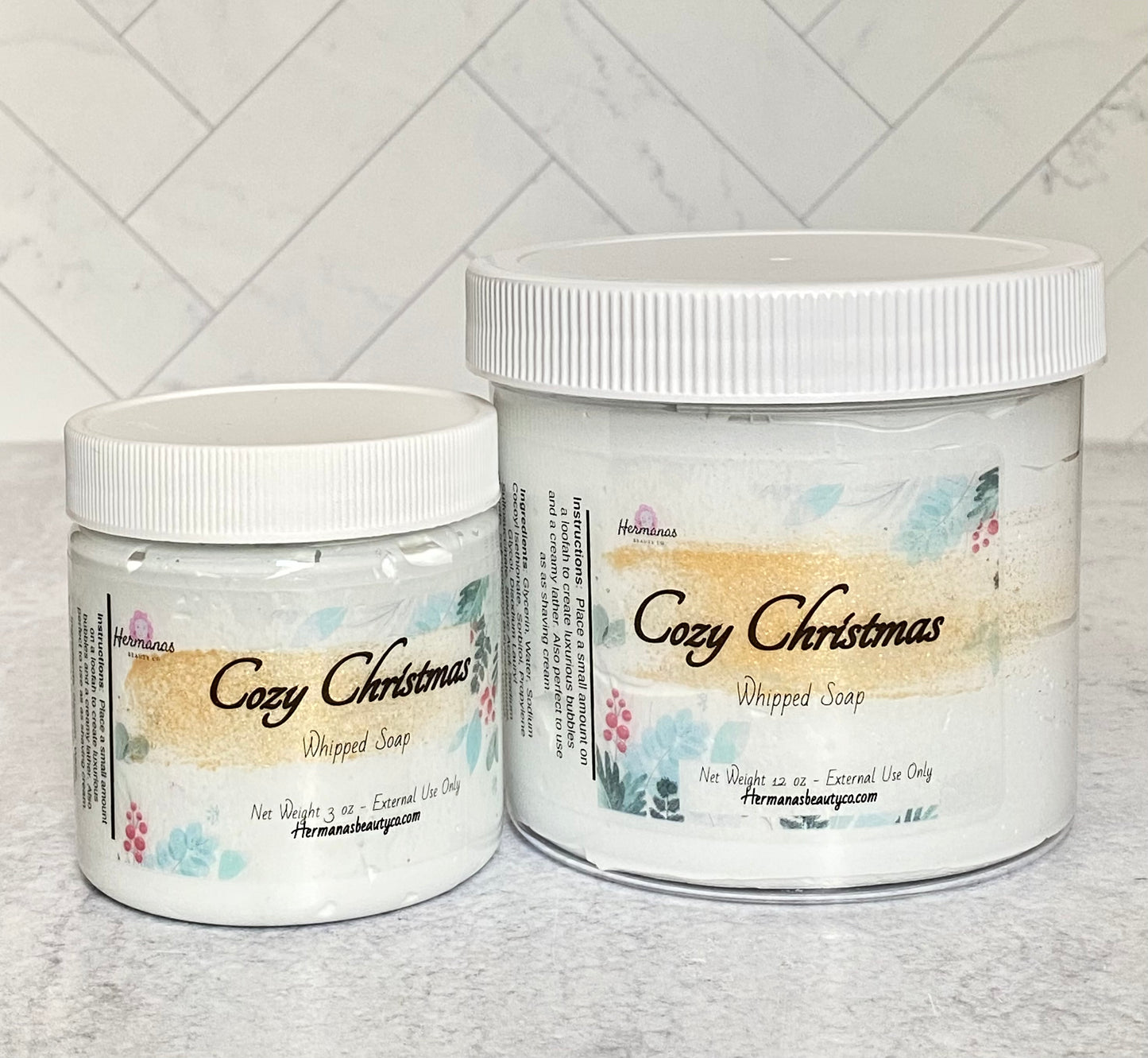 Cozy Christmas Creamy Whipped Soap