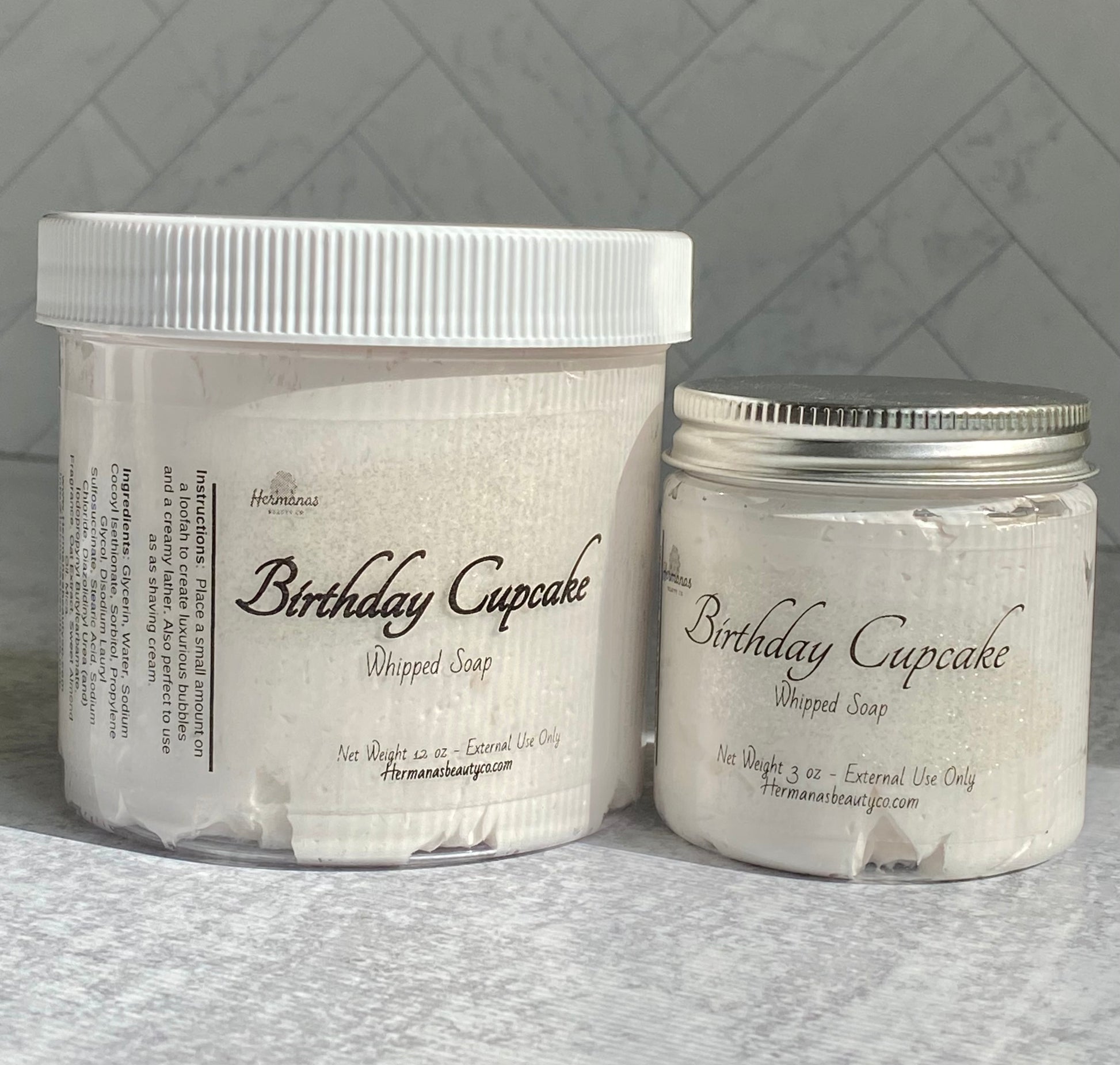 Birthday Cake Whipped Soap